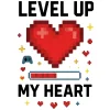 Kubek z nadrukiem 330ml Level Up My Heart